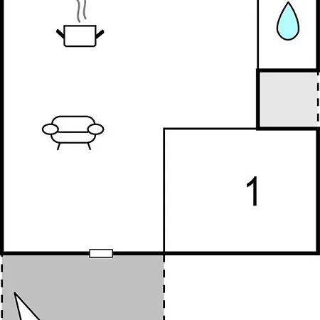 1 Bedroom Gorgeous In Apartment *